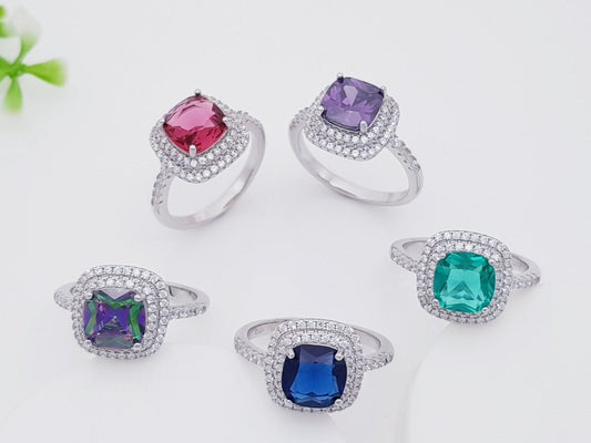 Multi-Gemstone Ring