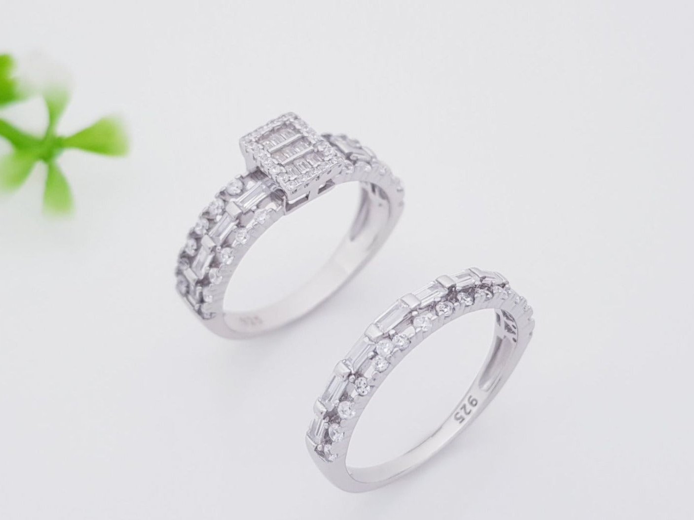 Cushion Cut Zircon Stone Ring